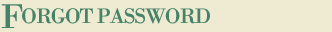 Forgot Password